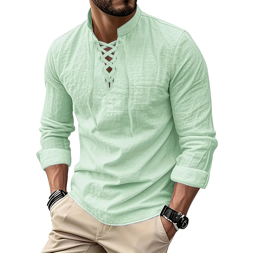 Camicia Celtic Style in Lino