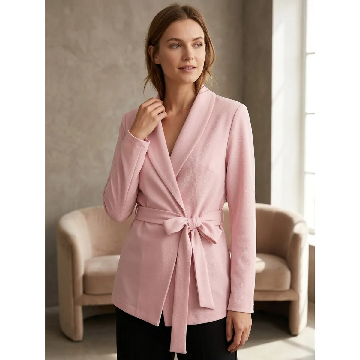 Completo Blazer + Pantaloni Vita Alta Donna