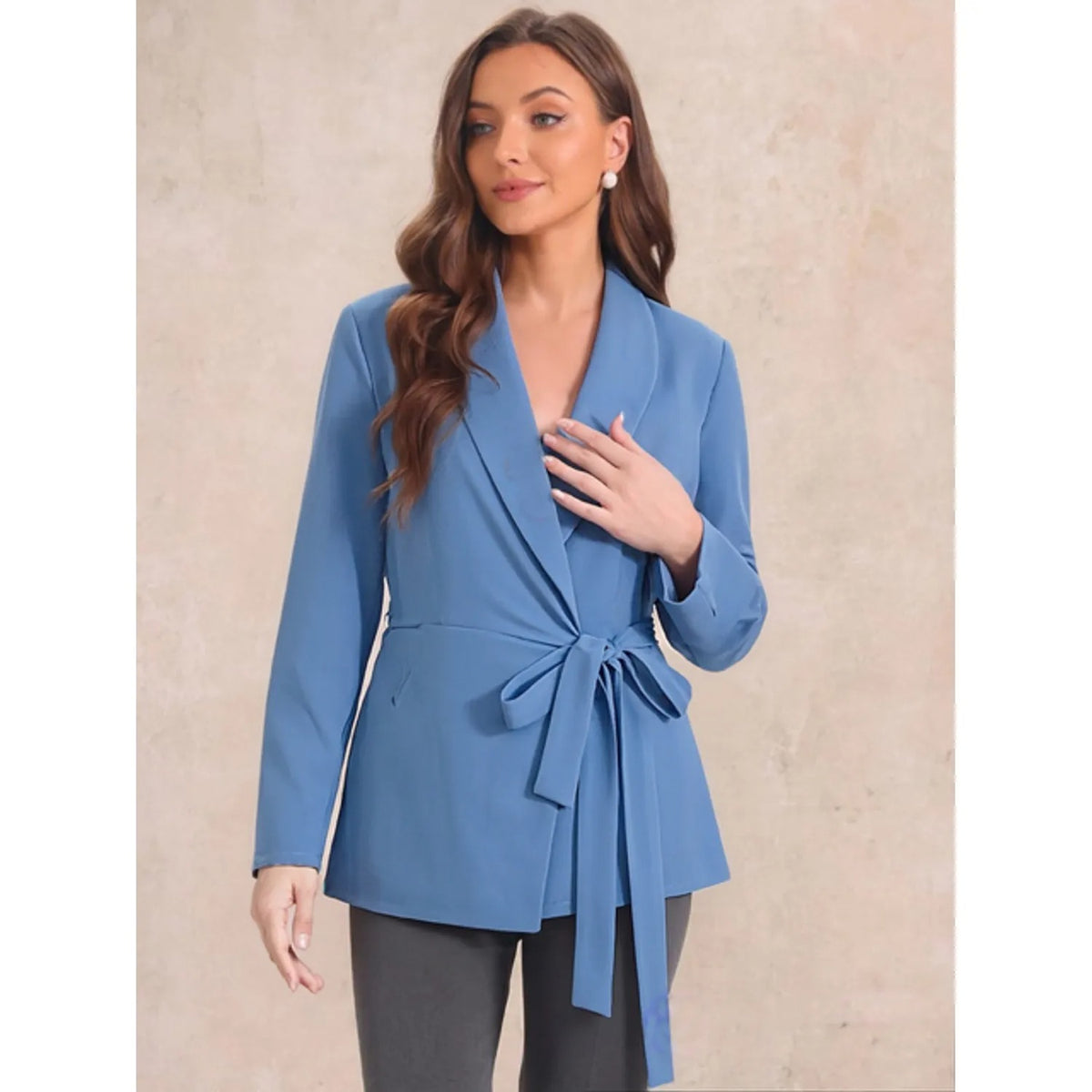 Completo Blazer + Pantaloni Vita Alta Donna